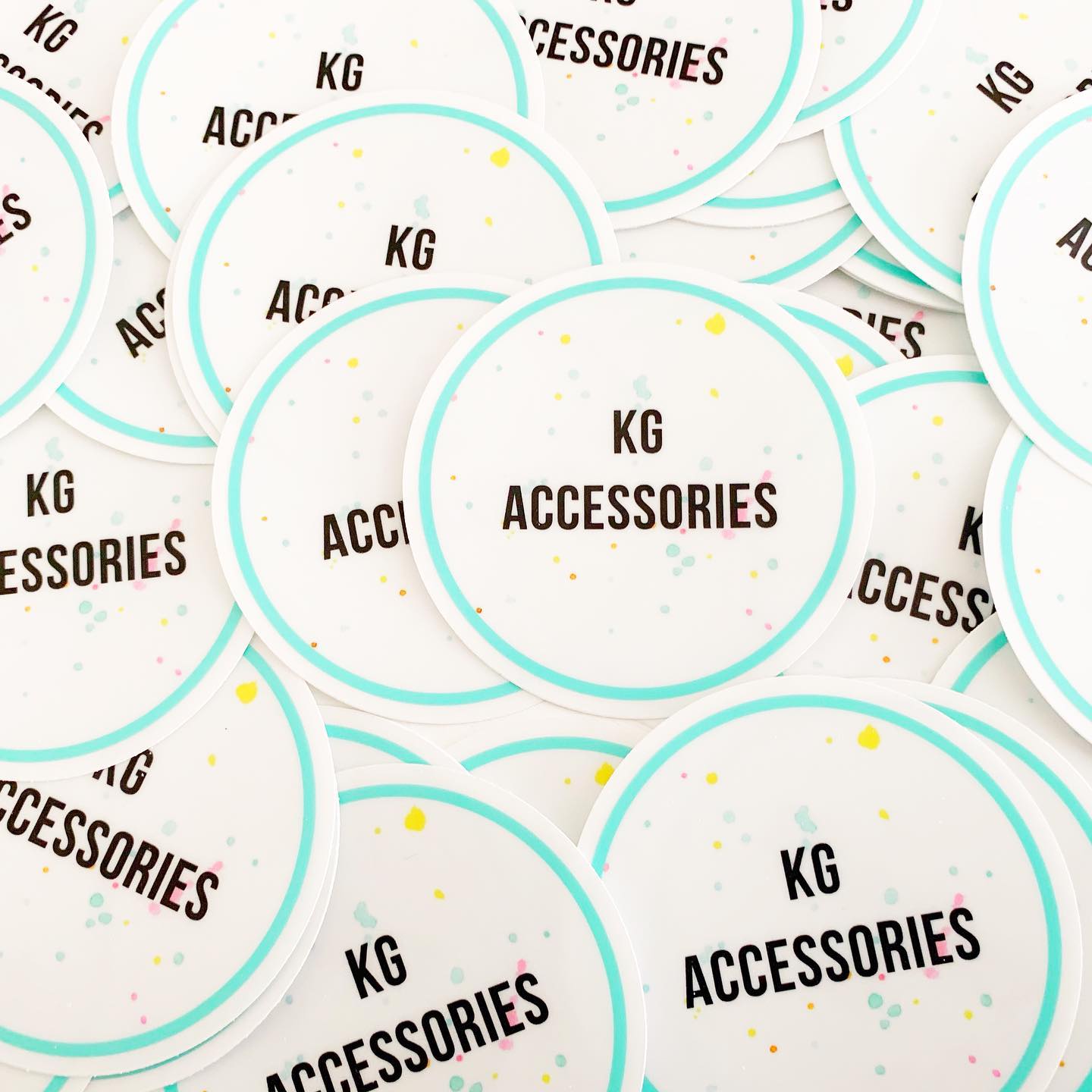 KG Accessories - Logo die cut stickers!!! We’re building a... | Facebook