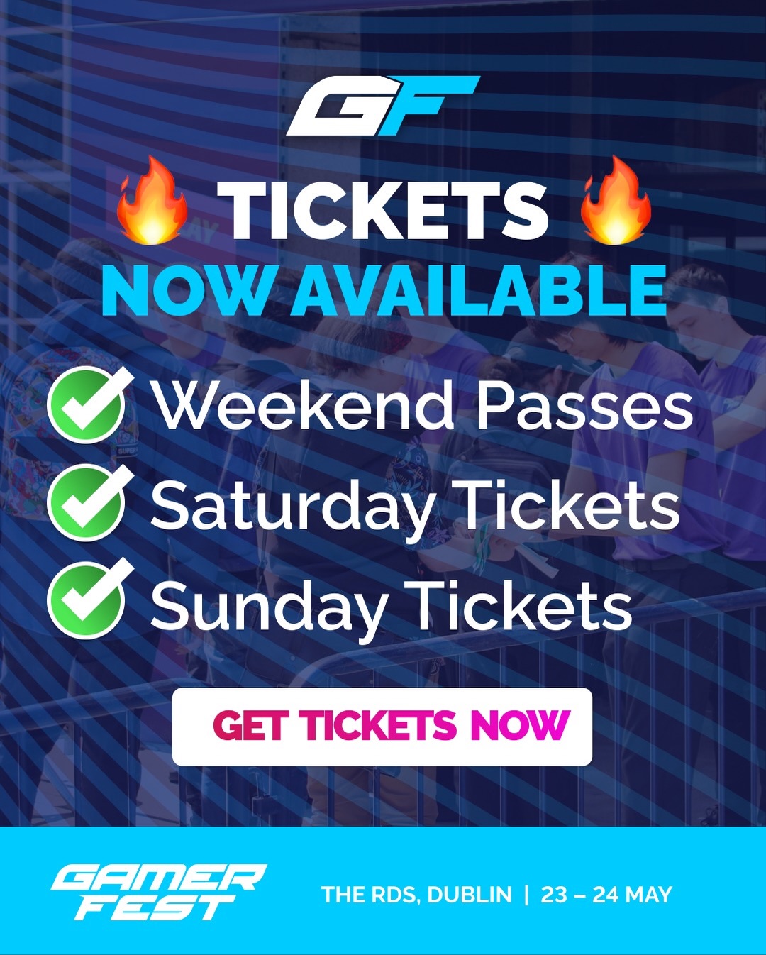 🎮 GAMERFEST 2026 TICKETS ARE LIVE 🎮... - GamerFest Dublin | Facebook