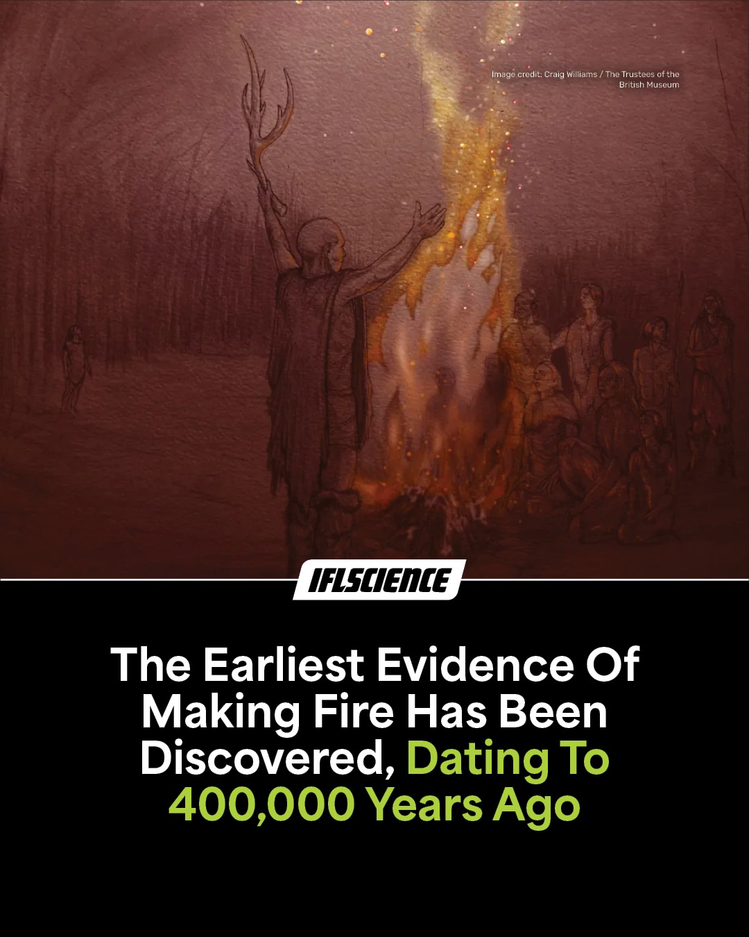 IFLScience - And it wasn't made by Homo sapiens. | Facebook