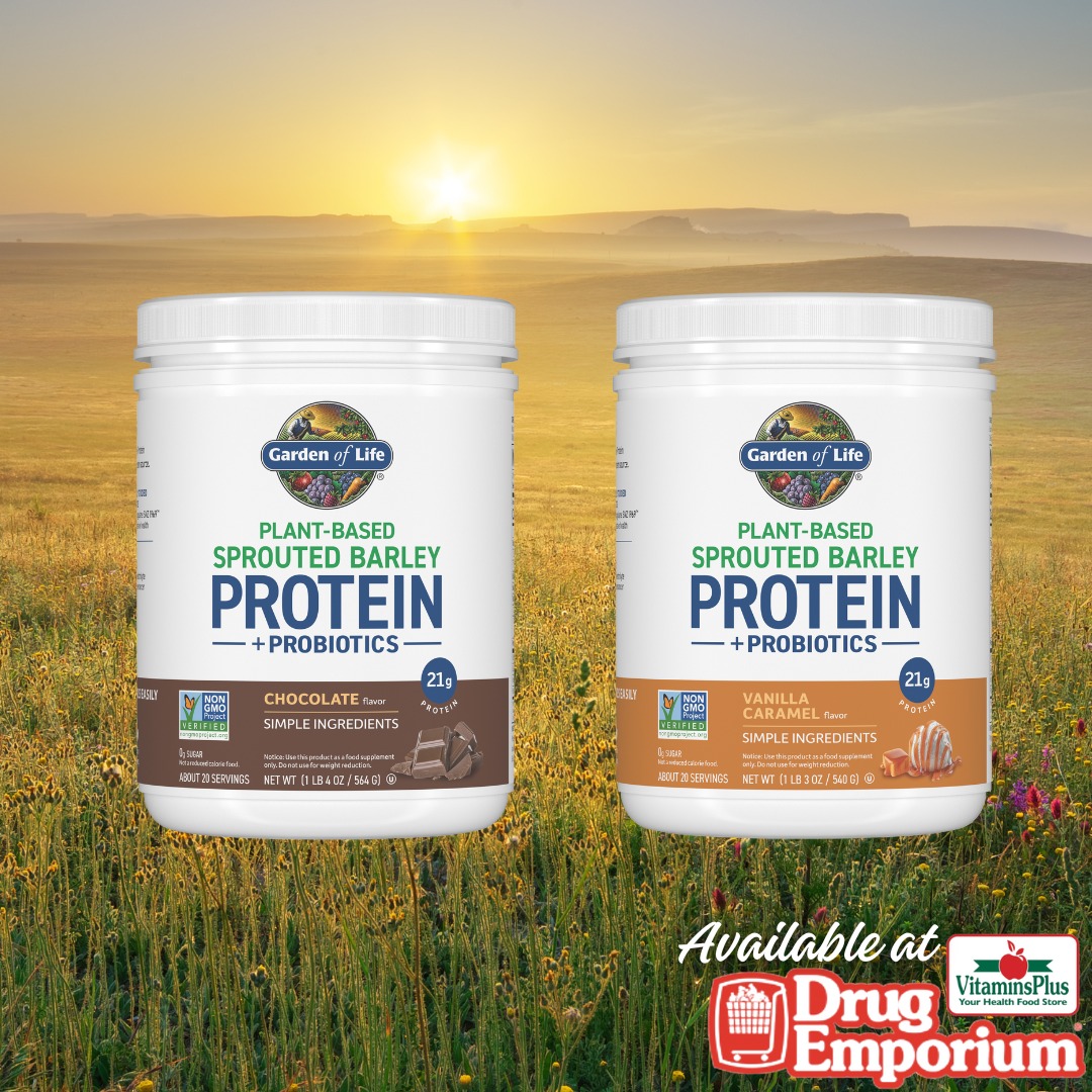 Drug - 🌱 New from Garden of Life! Meet their Sprouted Barley ...