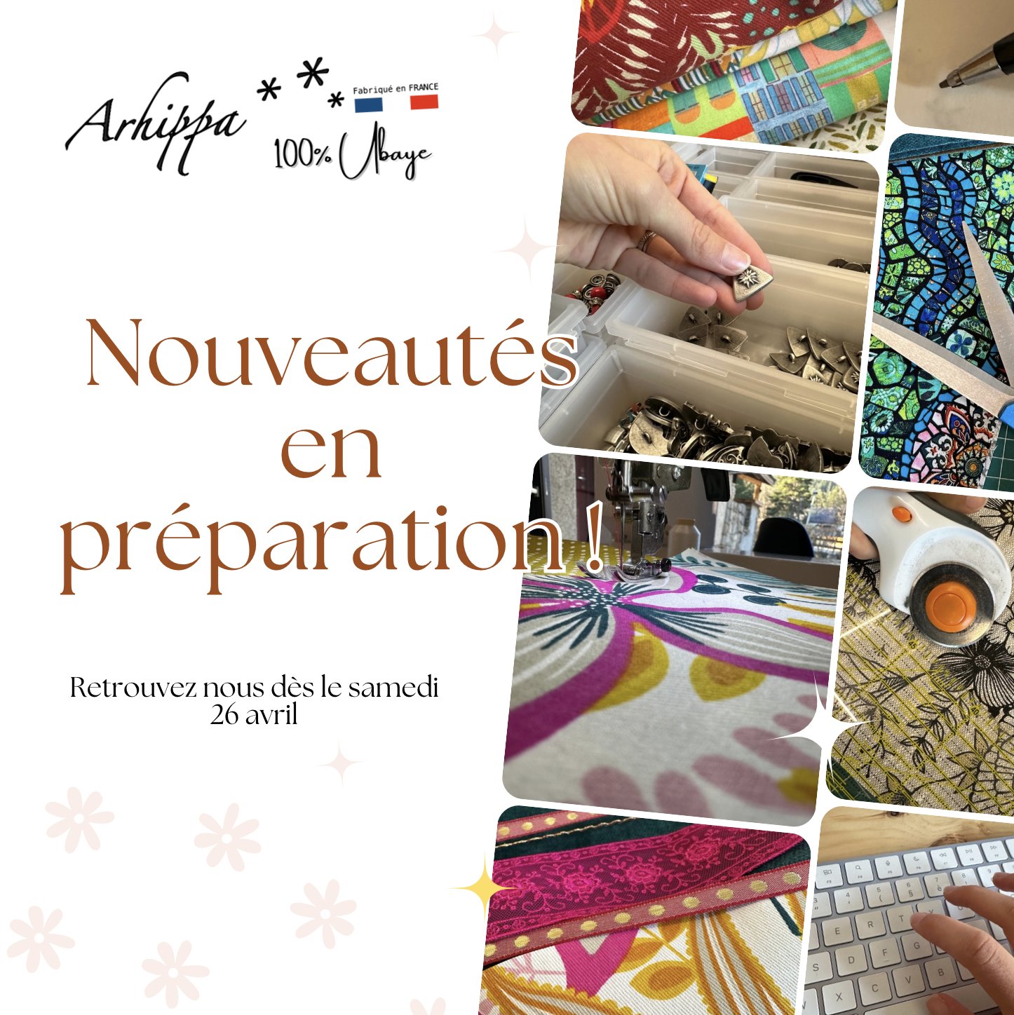 Arhippa - 🌷🪡 On fabrique, on fabrique... La collection été 2025 est en ...