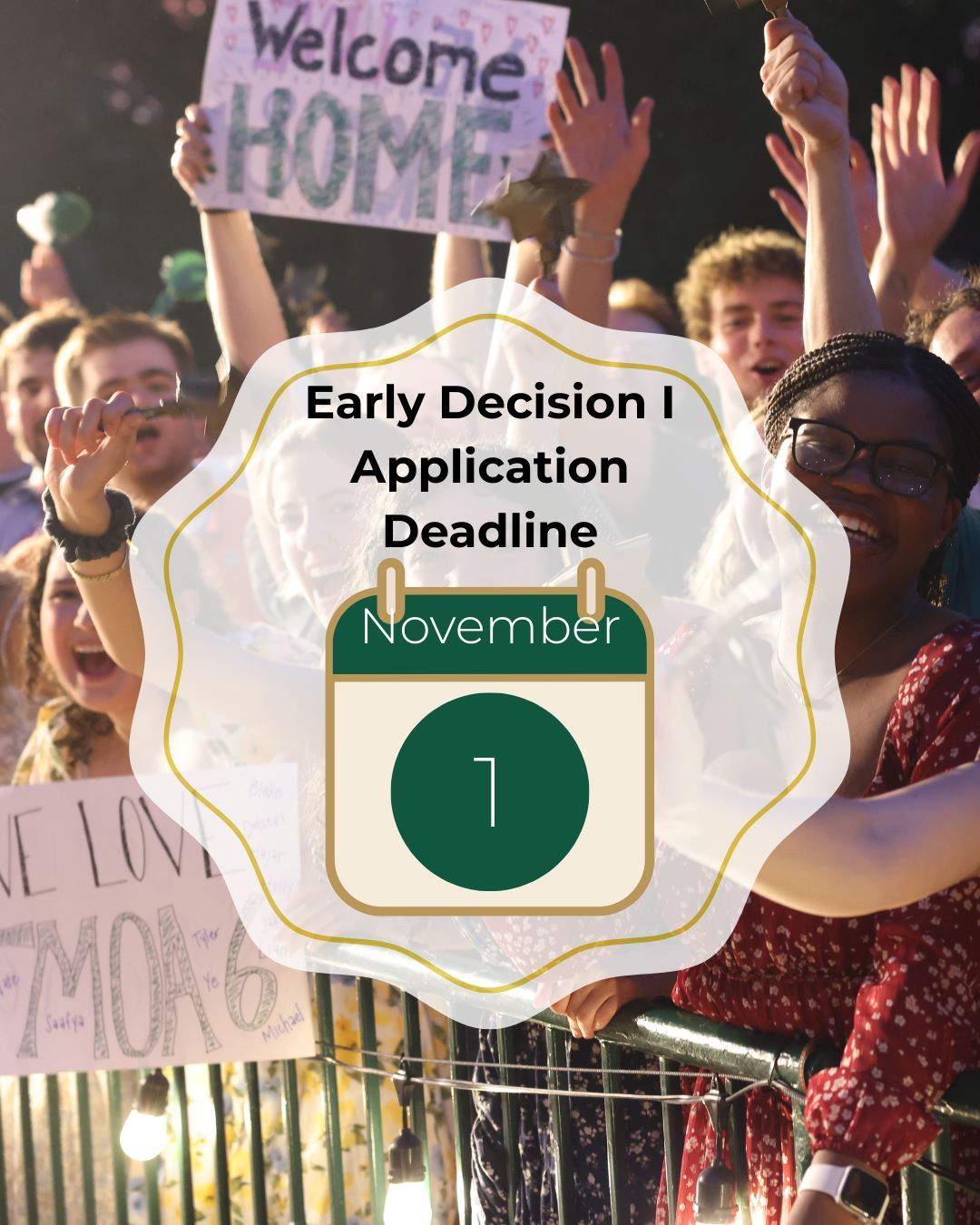 William & Mary Undergraduate Admission - Emily is thrilled after a ...
