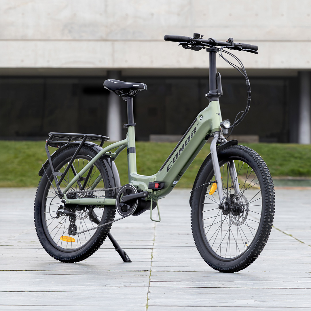 cyclamatic cx2 bicycle electric foldaway bike with lithium ion battery XPedition Raindrop Blue Cargo | Dual reaching speeds of 28 MPH Cyclamatic CX2 Folding Electric Bike