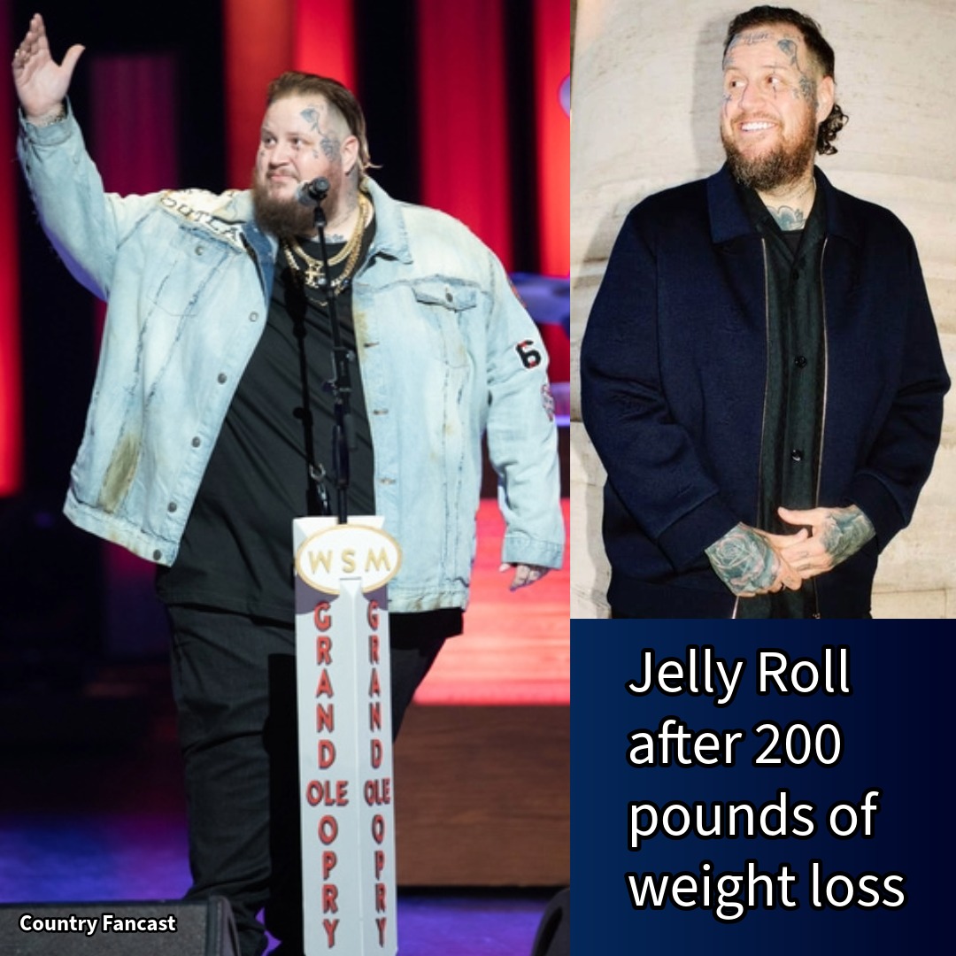 Country - Congrats to Jelly Roll on losing over 200 pounds as an ...