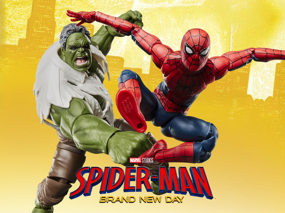 From Spider-Man: Brand New Day, Spider-Man and Hulk swing into the 