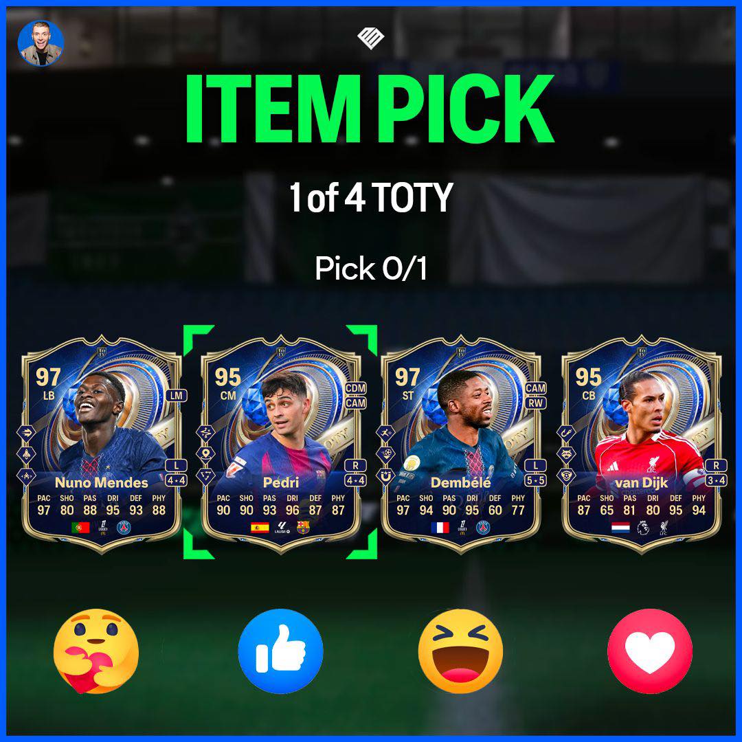 🚨🚨 OFFICIAL TOTY CARDS 👀👀🔥🔥🔥 #fc26