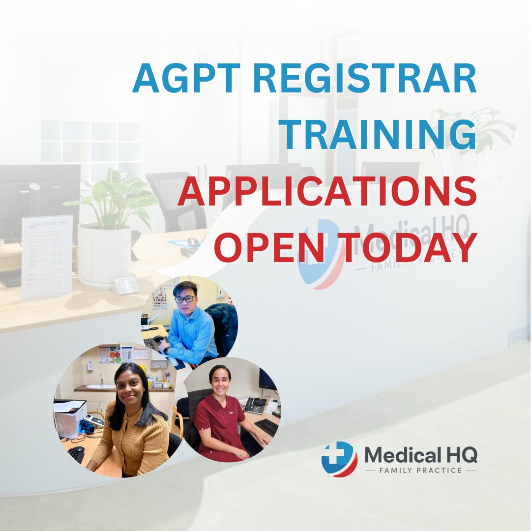 MEDICAL HQ - 📣 AGPT Registrar training applications for S1... | Facebook