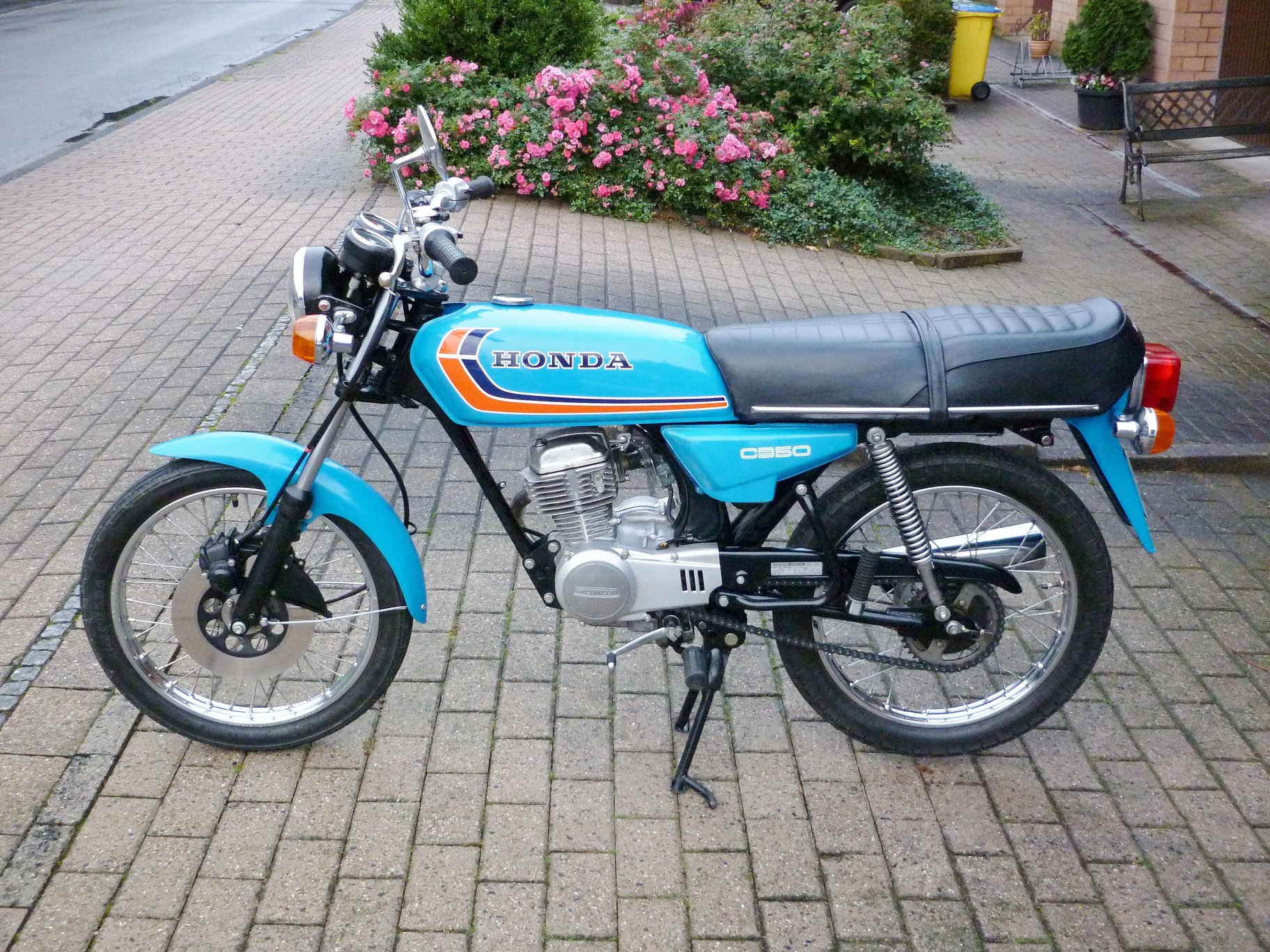 1980 Honda CB50 motorcycle