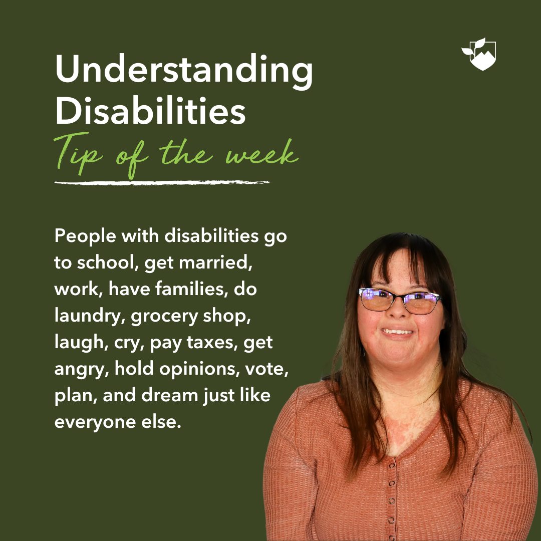 My - Understanding Disabilities Tip of the Week: People with ...