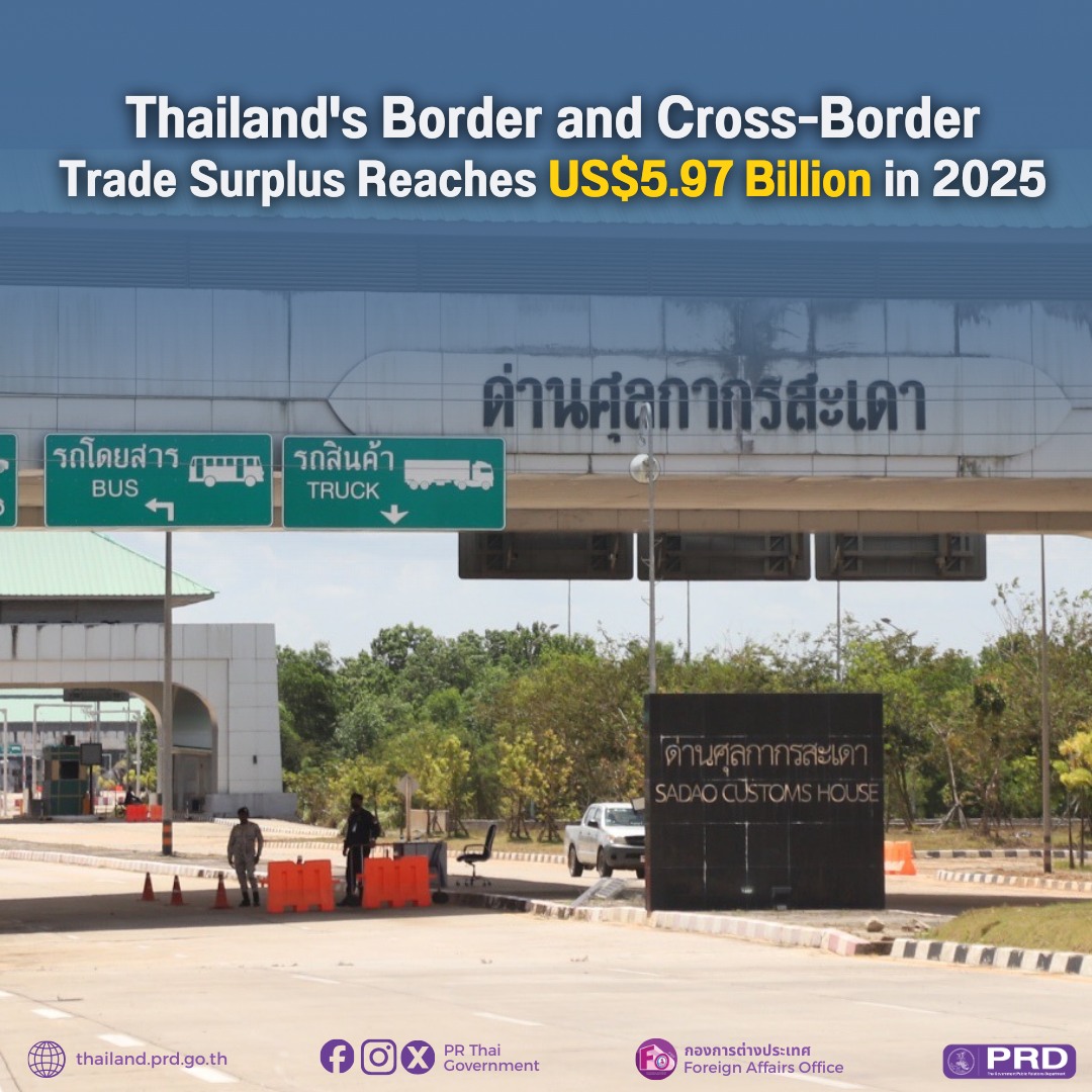 PR - The Ministry of Commerce revealed that Thailand's total border and ...