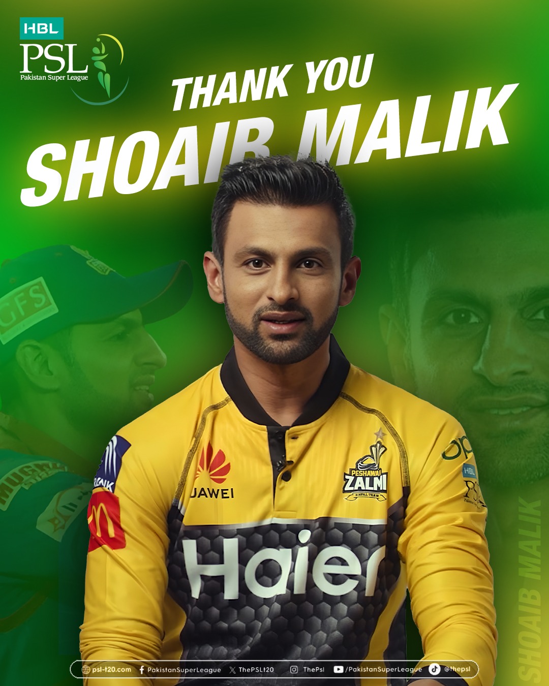 A legacy that stays not out. 💚... - Pakistan Super League | Facebook