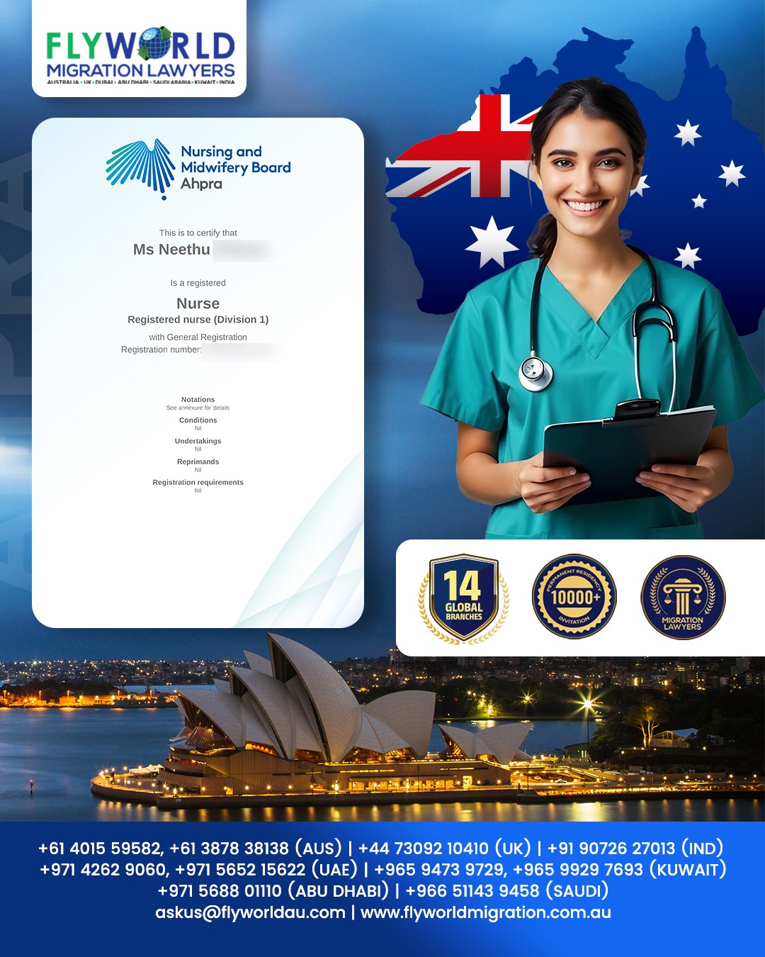Flyworld - Settle in your dream country!🇦🇺 Easy PR Requirements🏡 ...