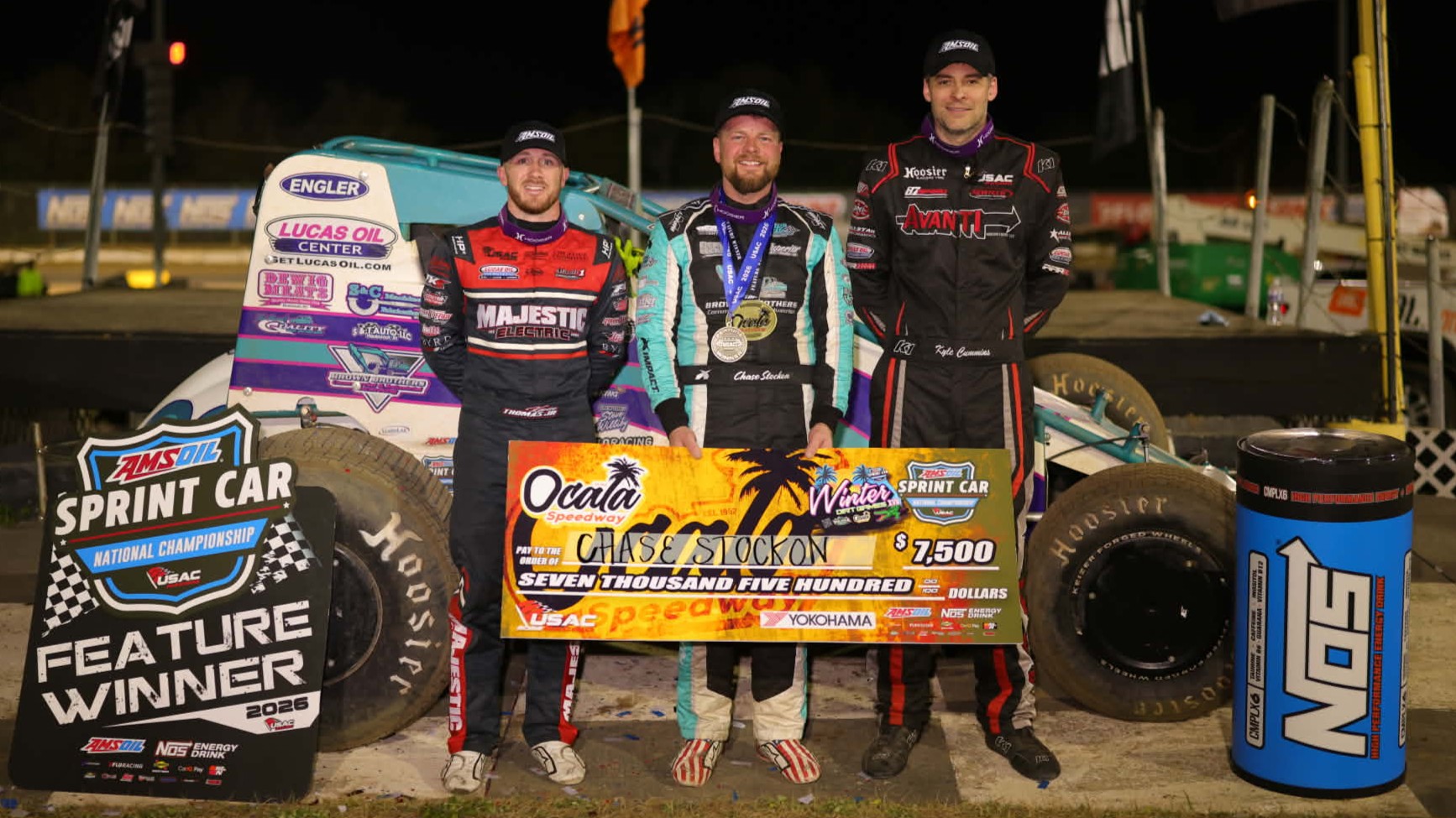 USAC Racing - 𝑽𝒆𝒕𝒆𝒓𝒂𝒏𝒔 𝒂𝒕 𝒕𝒉𝒆 𝒕𝒐𝒑! 👏 Tonight's top-3 USAC... | Facebook