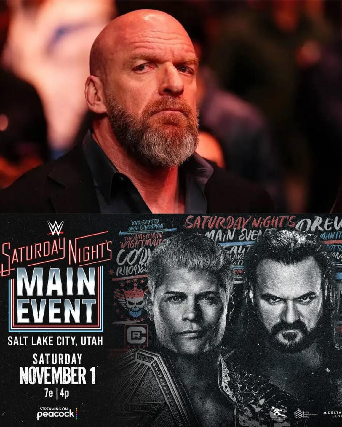 Wrestle - Ohh Triple H! What have you done, Triple H! Just 24 hours ...