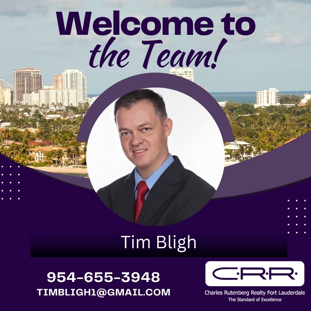 Charles - Welcome to the team! We are thrilled to have Tim Bligh join ...