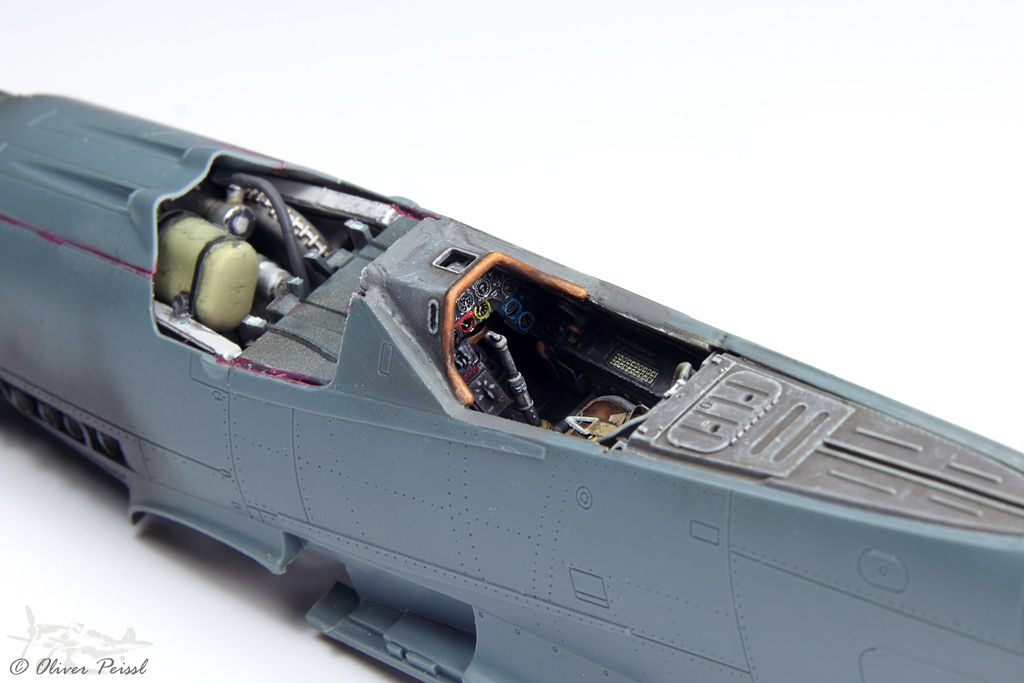 Eduard Barbarossa 1/48 模型キット Erla's - Next step on my 1:48 workinprogress on the Eduard Model