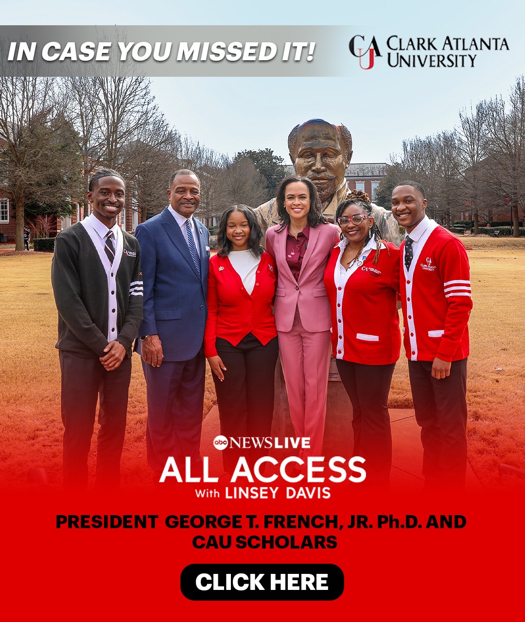 Clark - President George T. French Jr. and distinguished scholars of ...