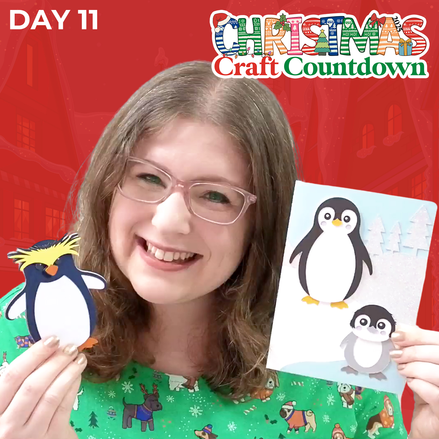 ️ Christmas Craft Countdown Day 11 ️... - Craft with Sarah | Facebook