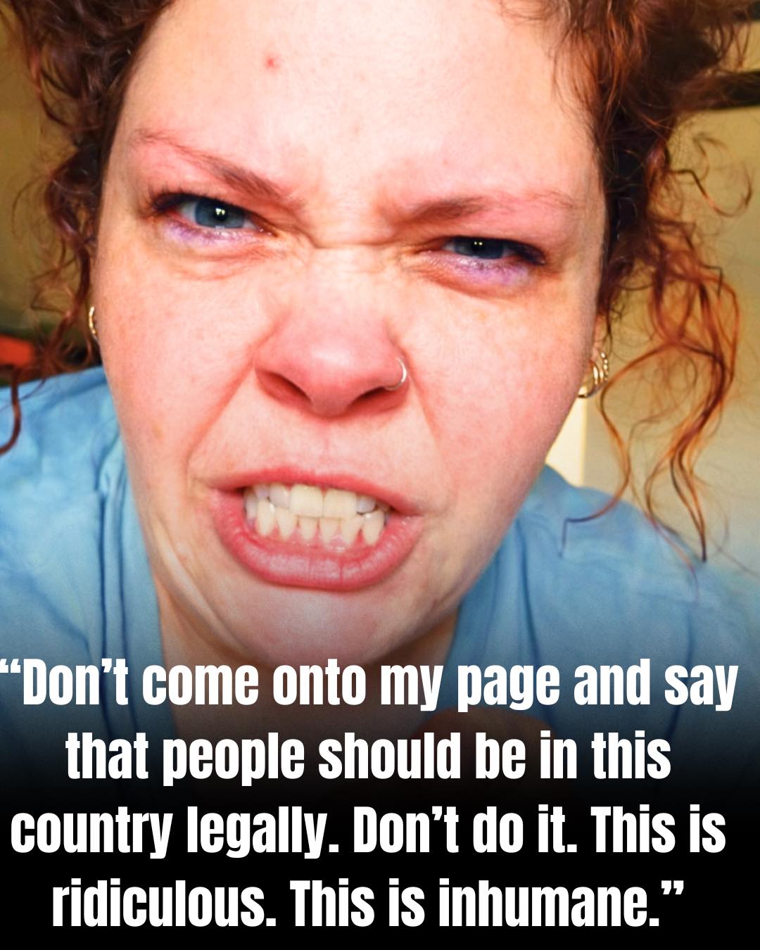 Kings of A&R - A liberal woman reacts angrily to criticism... | Facebook