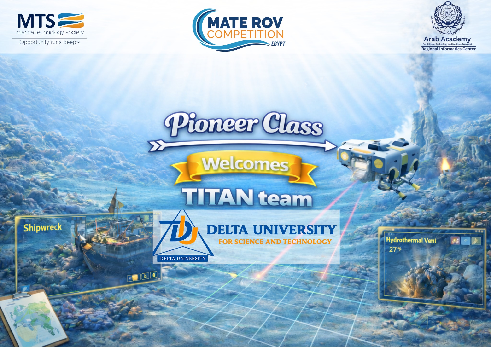 MATE - 🌊🚀 From the depths to the world stage! 🚀🌊 Pioneer Class proudly ...