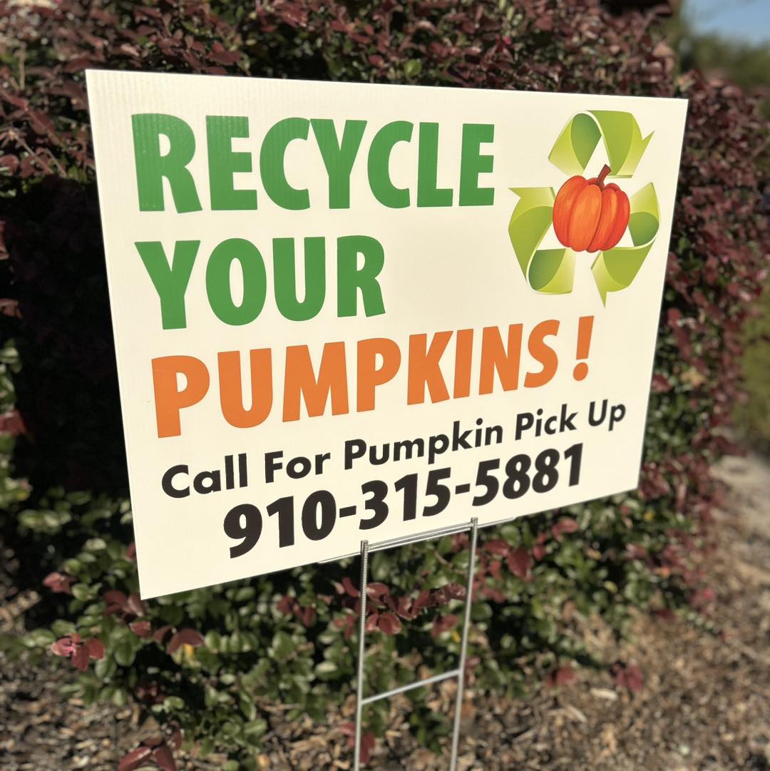 Sandhill - 🍂 Temporary signs that make a big impact! Coroplast signs ...