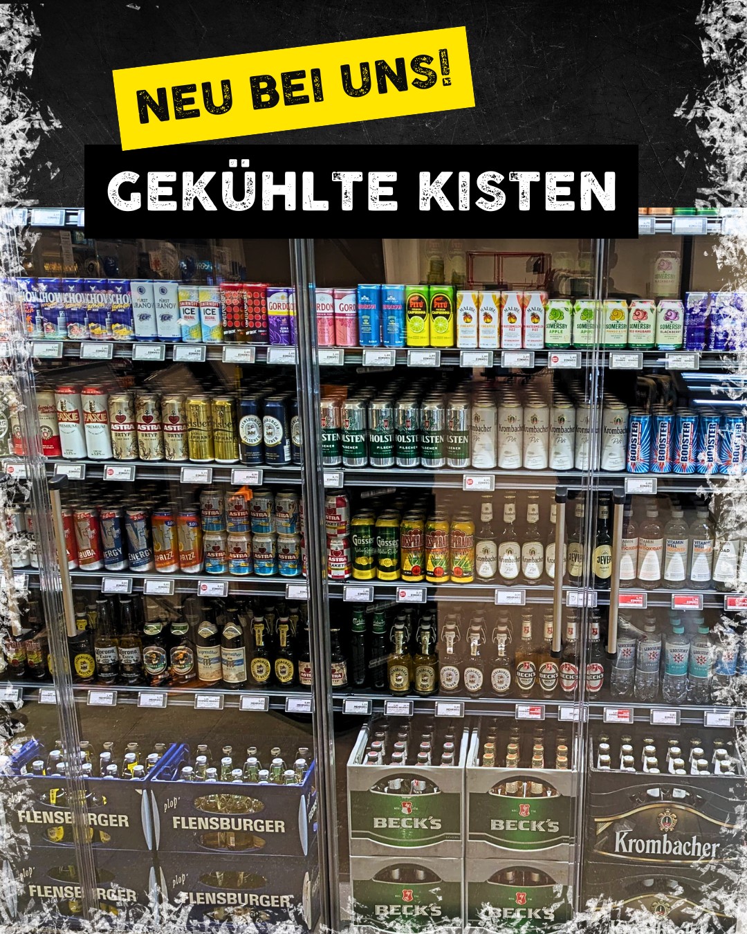 Ein kleiner Meilenstein ist erreicht! ❄️🎉 Unsere neue, moderne Getränkekühlung ist fertig, und sie kann sich wirklich sehen lassen! 🧊🍻 ✨ Das Beste daran: Ab sofort bekommt ihr bei uns sogar gekühlte