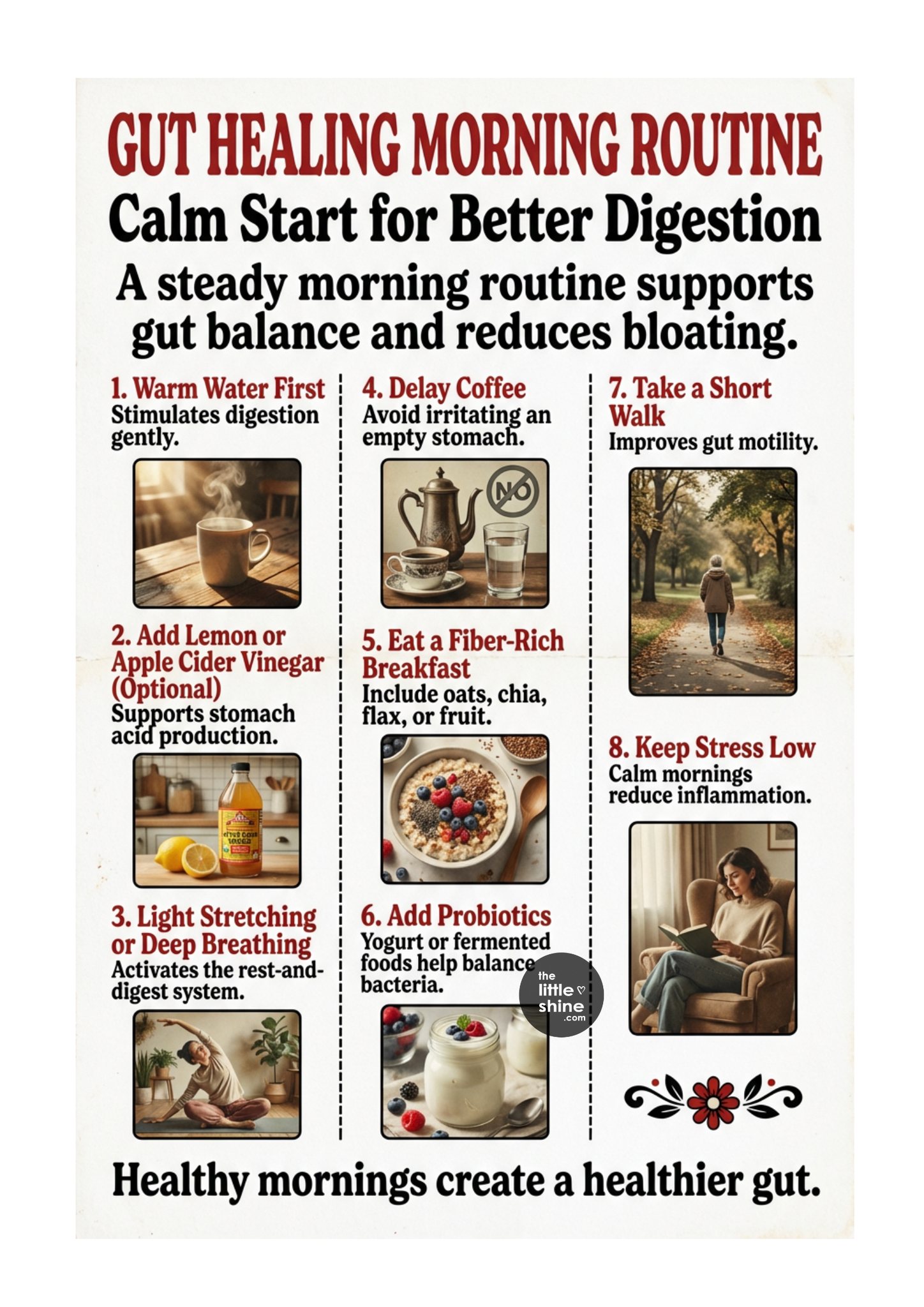 The Little - Gut Healing Morning Routine Calm Start for Better ...