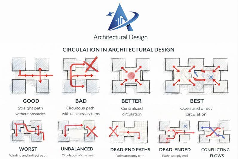 Architectural - Circulation in Architectural Design | Facebook