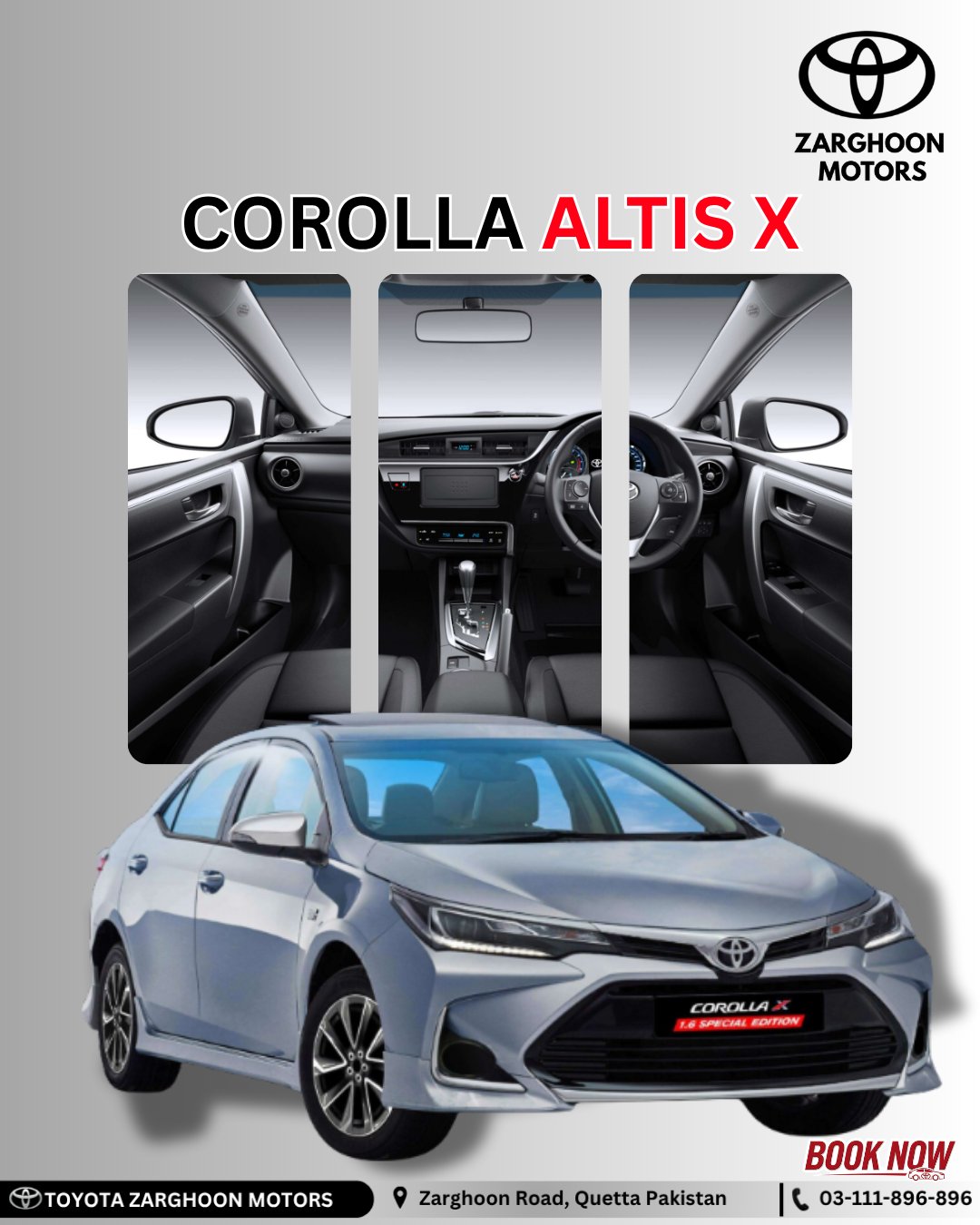 Toyota - Corolla Altis X – Style Meets Performance Experience