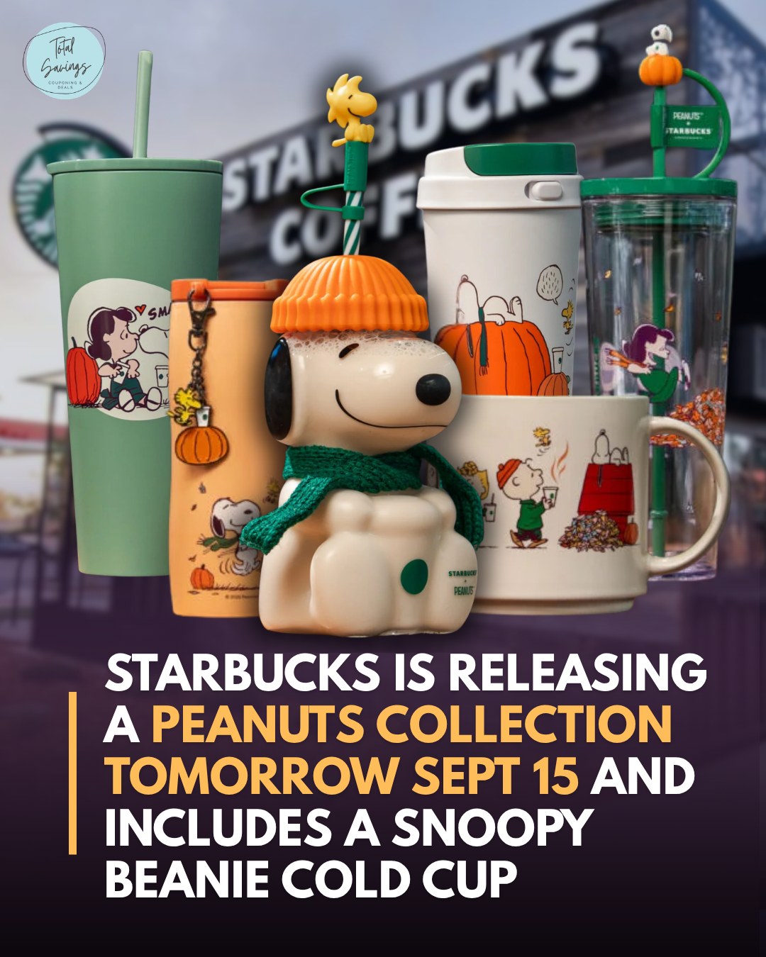 Starbucks Snoopy cups and Peanuts merchandise collection | Cherry