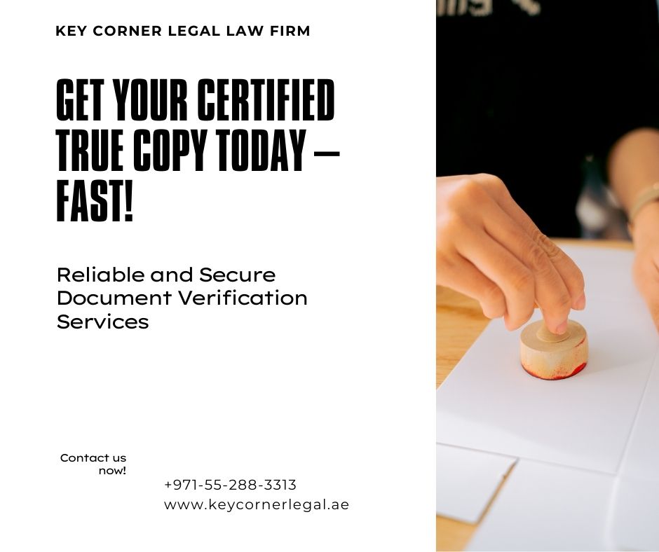 Key - 🚀 Need a Certified True Copy in the UAE? We’ve Got You Covered ...