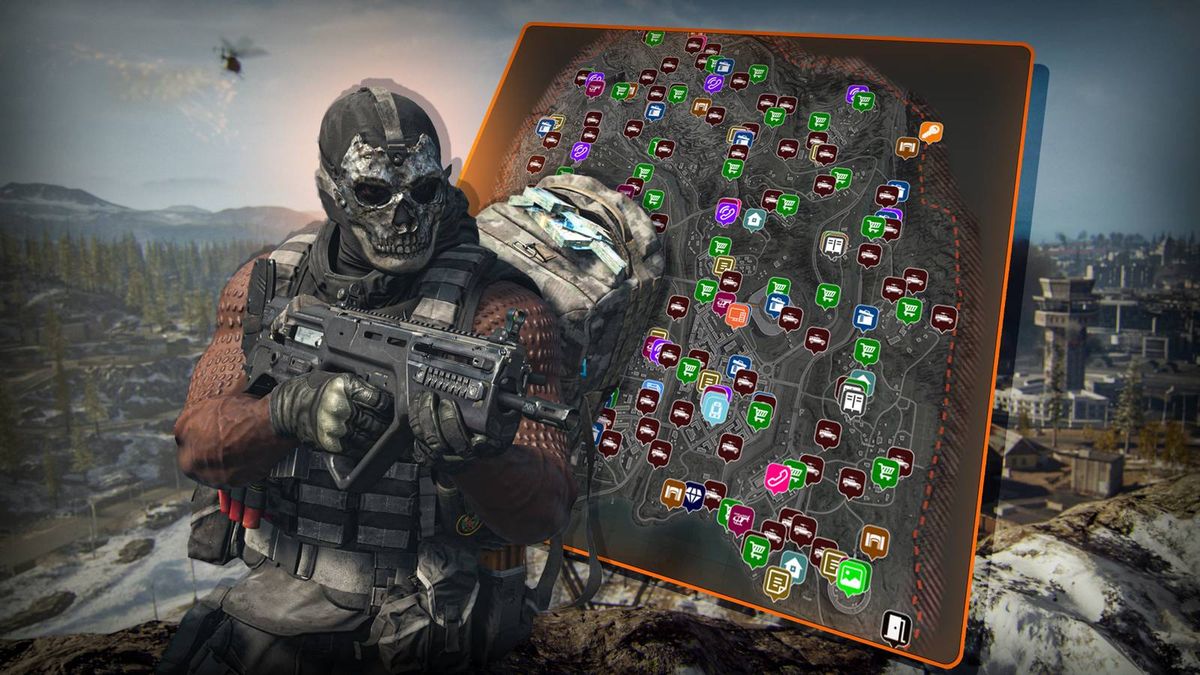 Game - Call Of Duty Warzone: Verdansk Interactive Map Our interactive ...