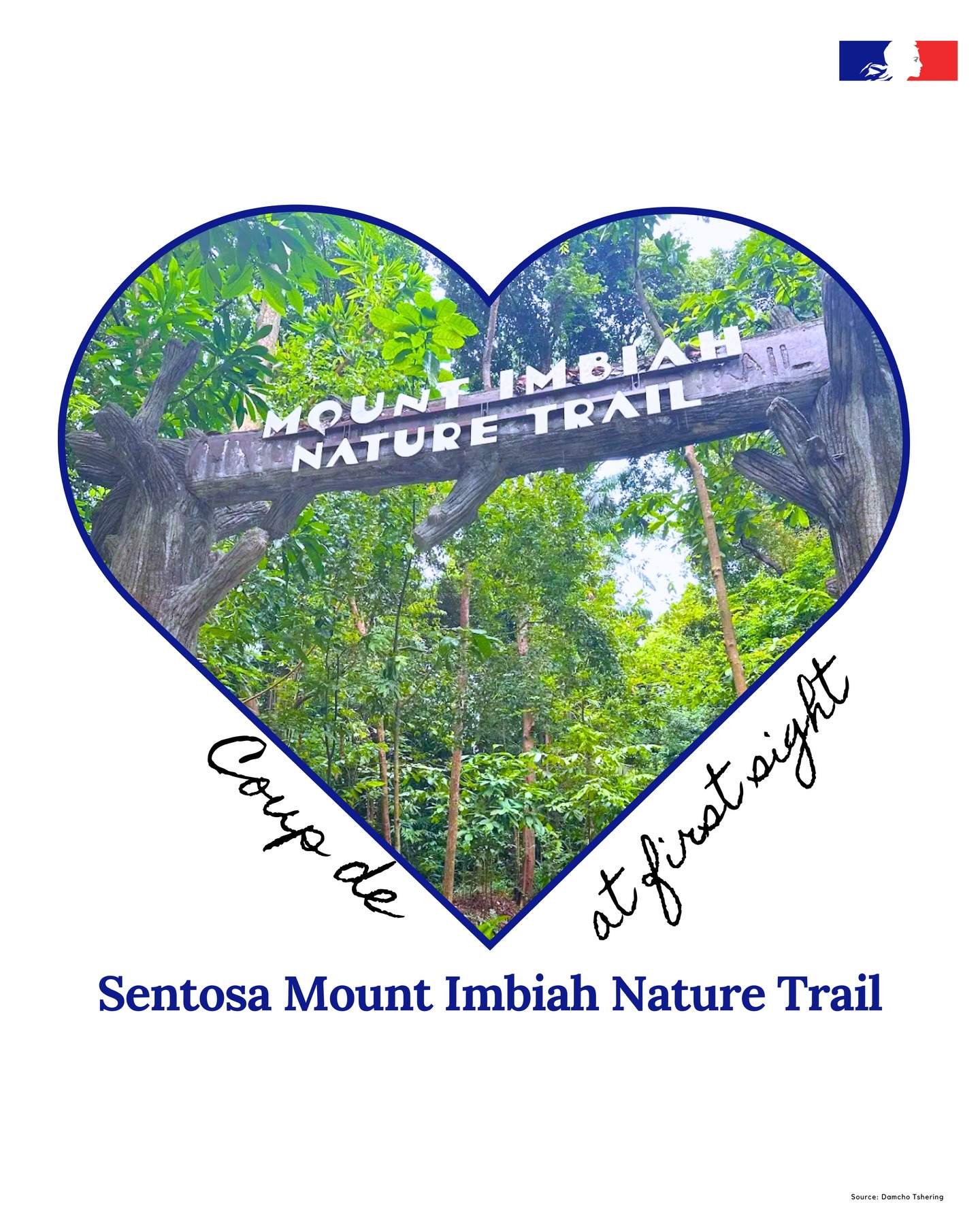 💙 #CoupDeCoeurSG Tucked away in the heart of Sentosa, the Imbiah Nature ...