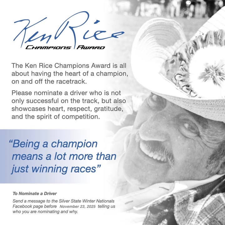 Silver - Good Times is truly honored to host the Ken Rice Champions ...