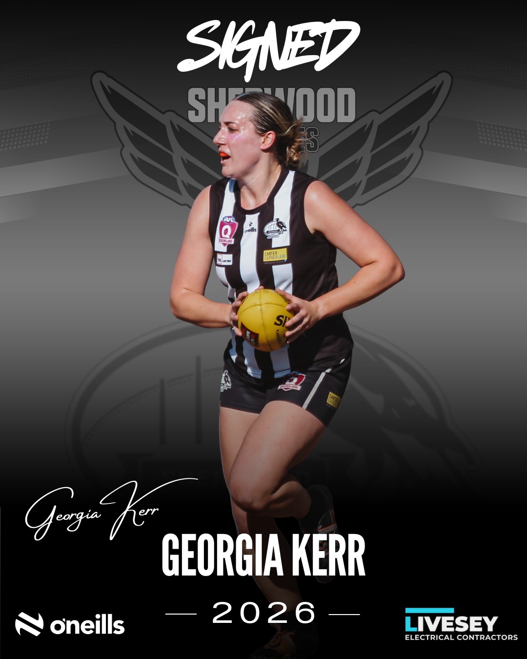 GK SIGNS ON FOR 2026 📝 Georgia... - Sherwood Magpies AFC | Facebook