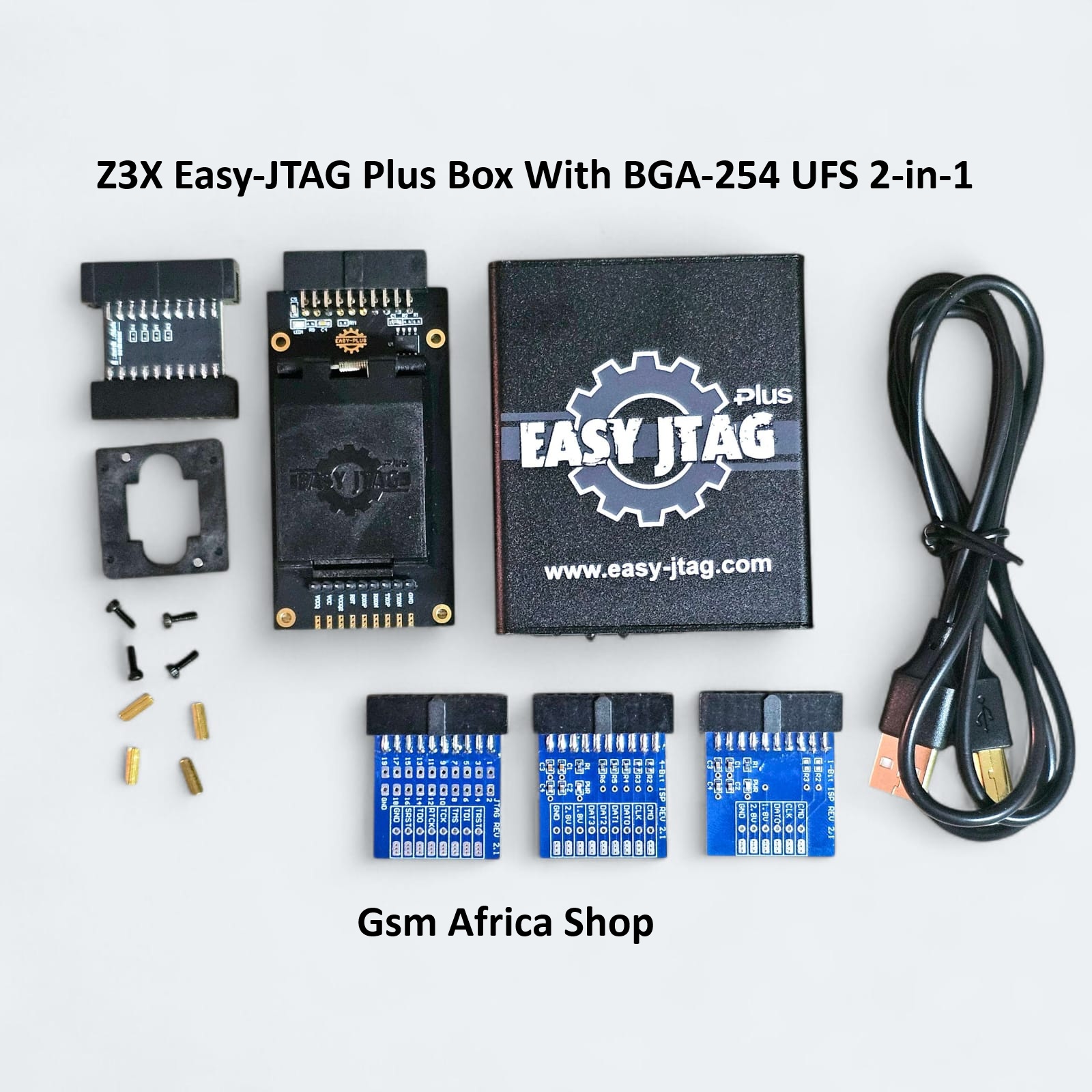Gsm - Z3X Easy-JTAG Plus Box (eSIM Edition) with BGA-254 UFS 2-in-1 ...