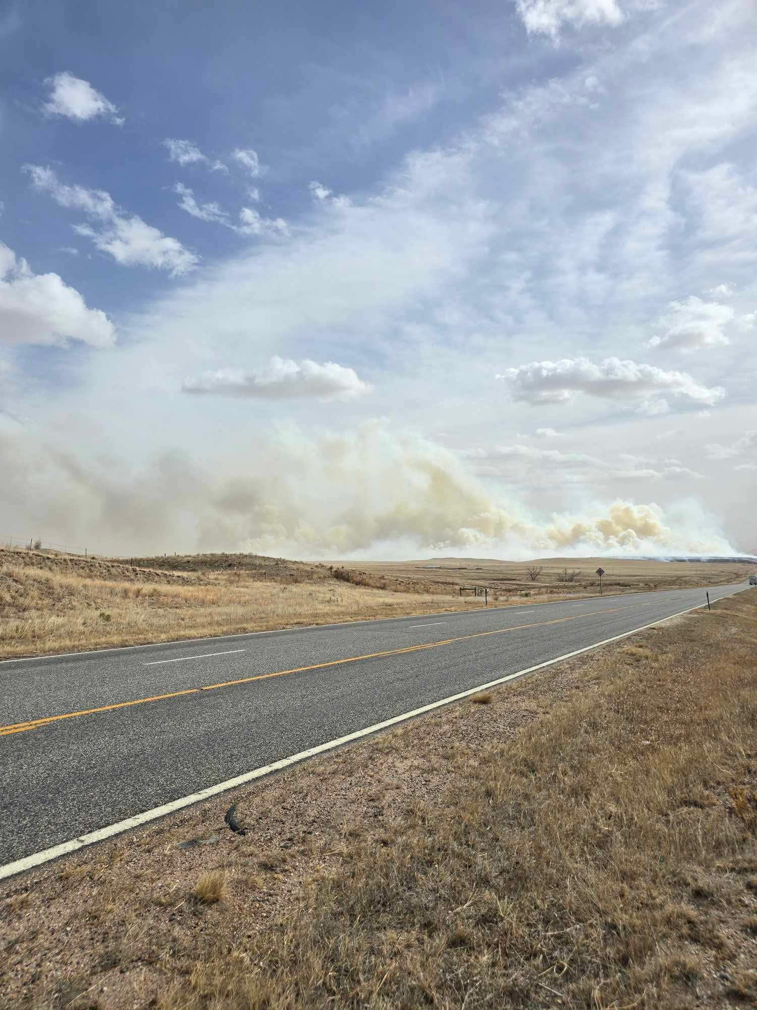 Denver - There’s a fire burning along Hwy 113 in Logan County in NE ...