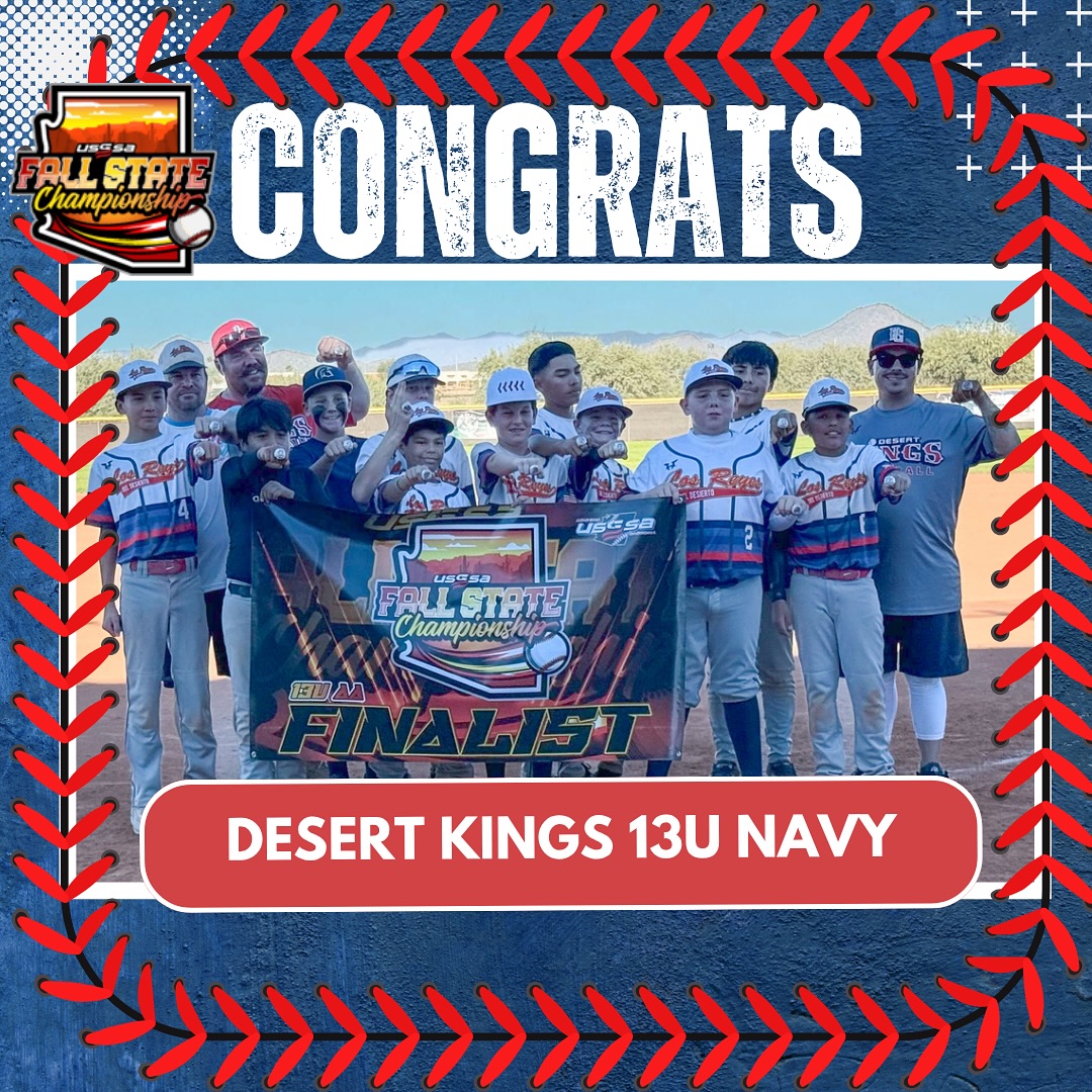 Desert - 🔥 Huge shoutout to our Desert Kings 13u Navy squad! These boys ...