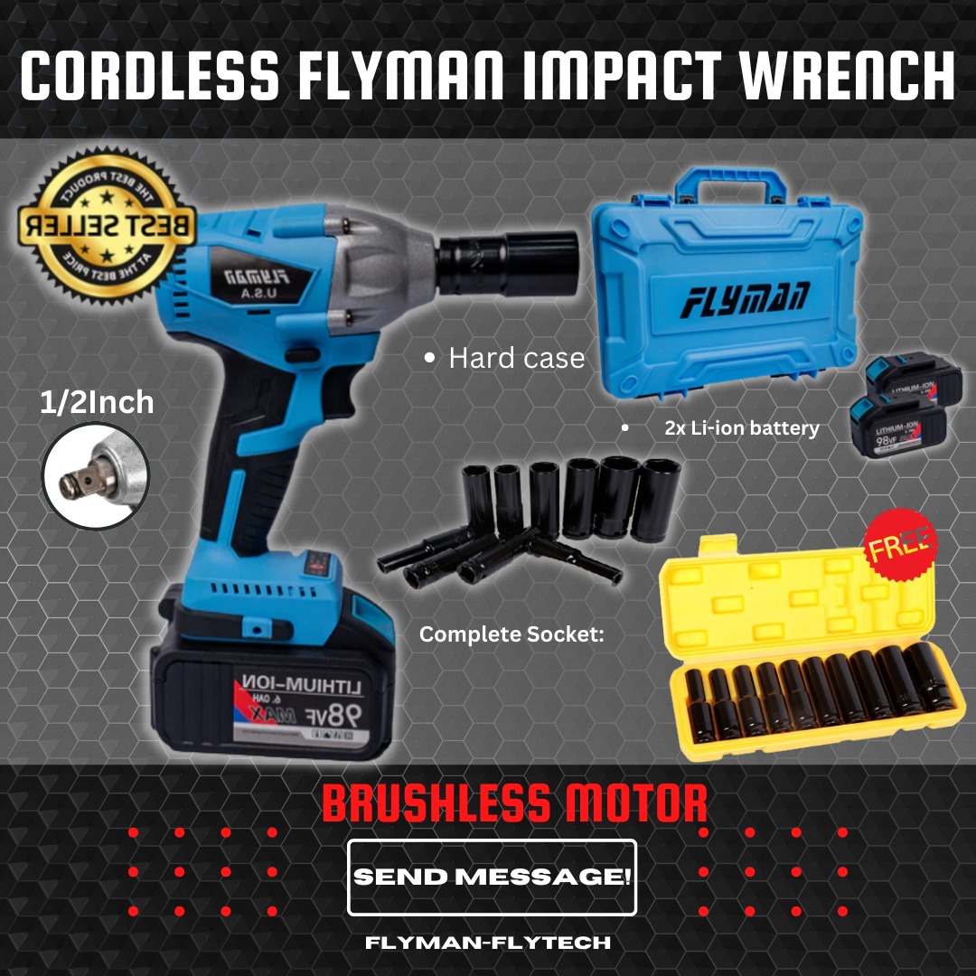 Flyman - Last Day na tayo! Restocked kami 🔥 Cordless Flyman Brushless ...