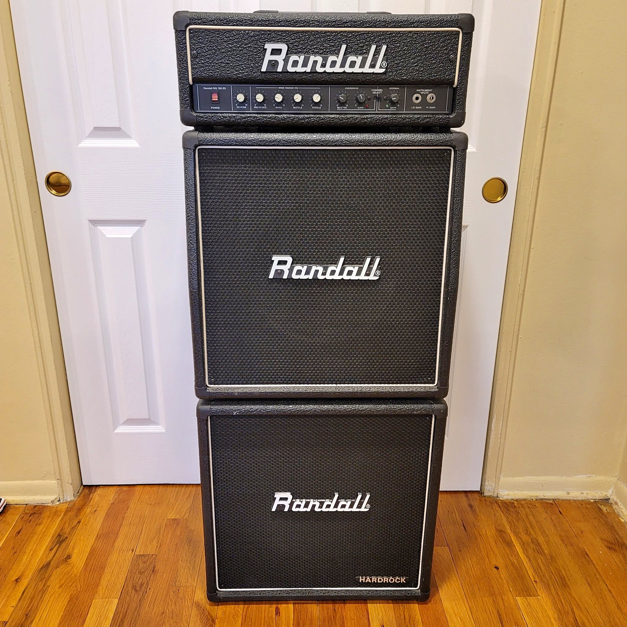 Randall RG 150 ES Solid State Guitar Amplifier Stack - Guitar ...