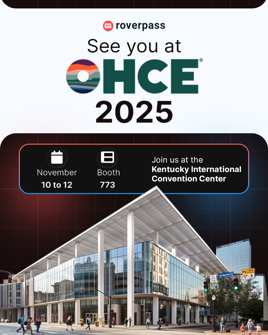 RoverPass - 🎪 OHCE 2025 starts today! Come visit the... | Facebook