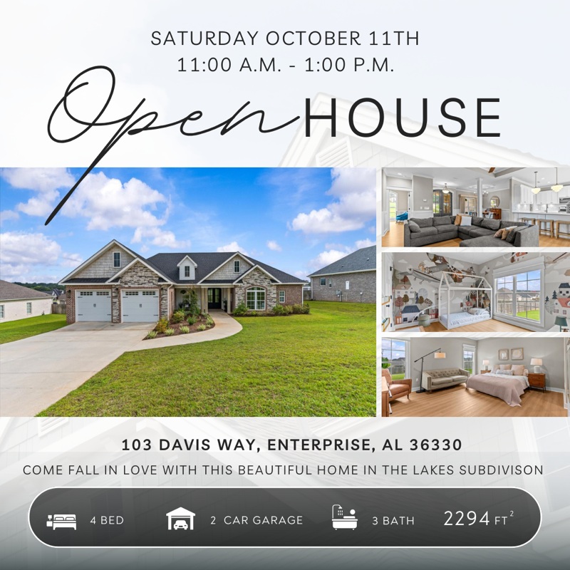 Weekend Open House!