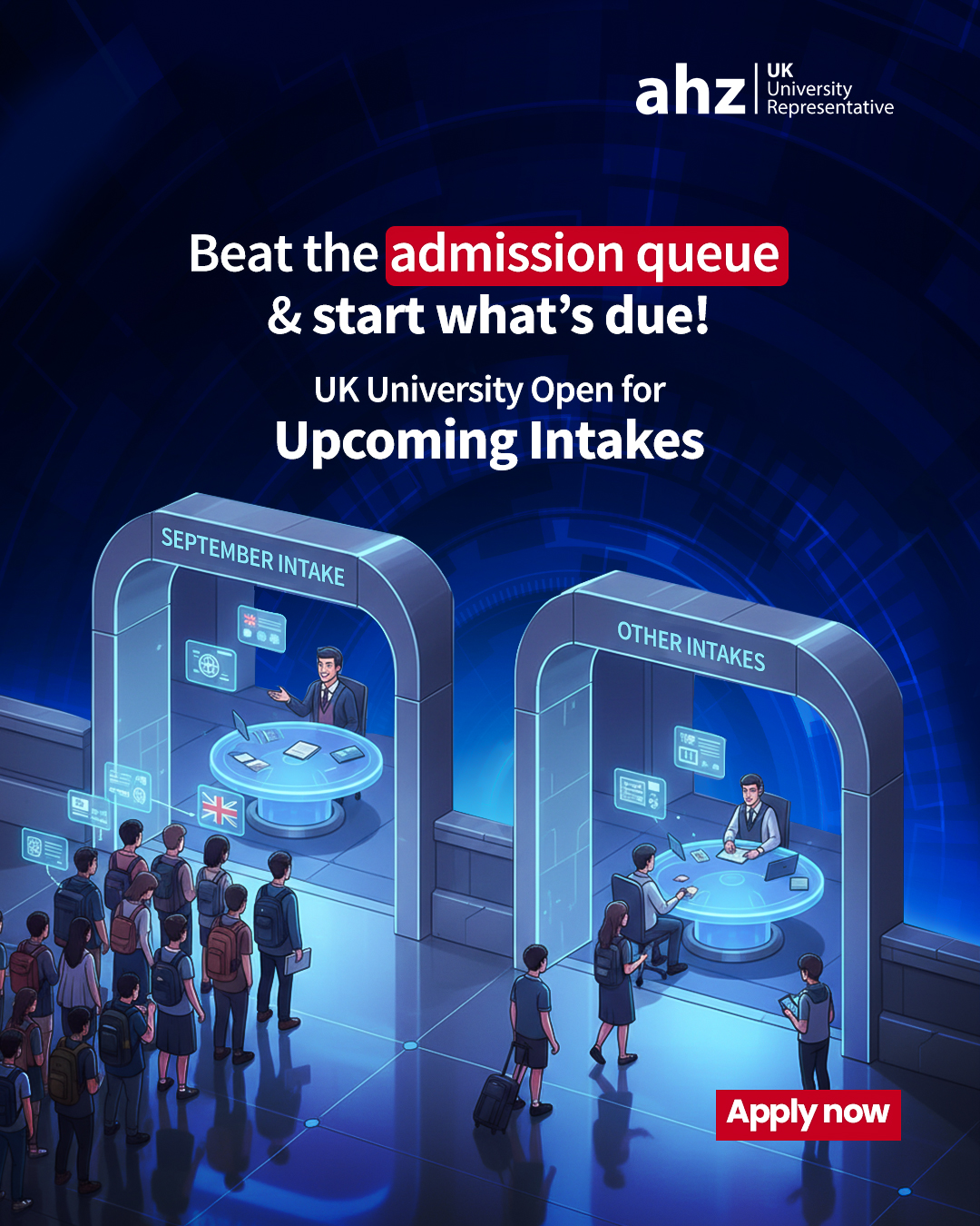 AHZ - With the 𝐔𝐊 𝐌𝐚𝐲 𝐢𝐧𝐭𝐚𝐤𝐞 𝐨𝐩𝐞𝐧, the race to secure a seat has begun ...
