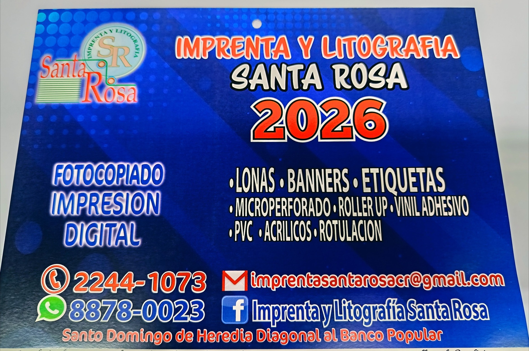 Imprenta y Litografía Santa Rosa