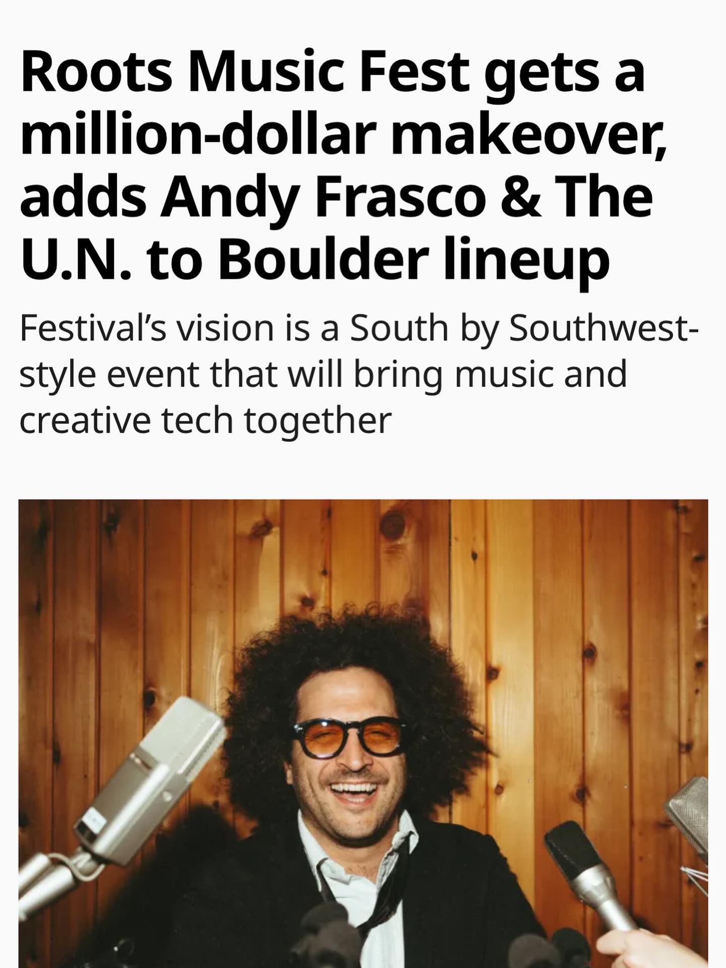 Roots - What started as a local dream is officially making headlines ...