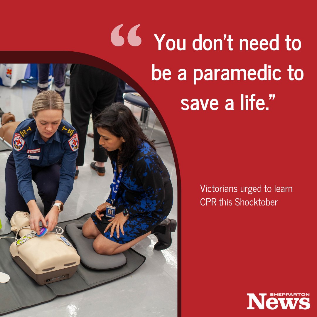 Shepparton - With more cardiac arrests in Victoria than ever before ...