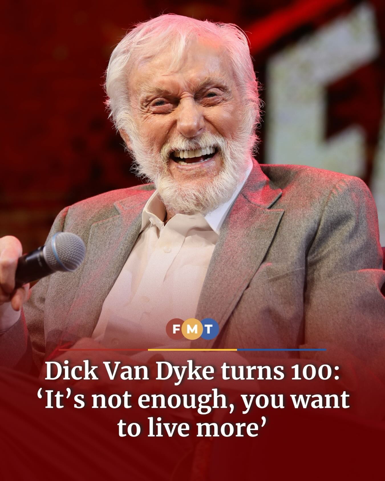 Dick Van Dyke is sharing the secret behind his incredible longevity as he  heads toward his 100th birthday on Dec. 13. 🎁🎂🎉 The 'Mary Poppins'  legend revealed that he quit smoking and