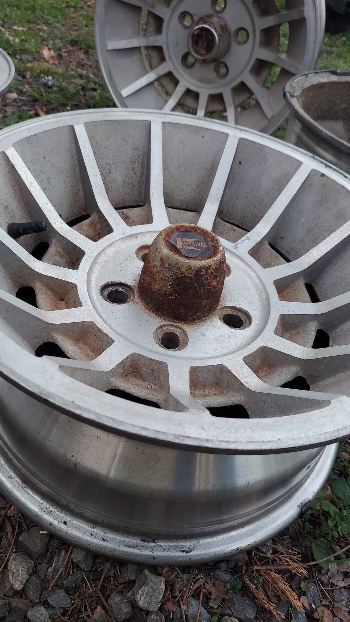 Keystone Vintage Aluminum Wheels set of 4 - Car Wheels, Tires & Parts ...