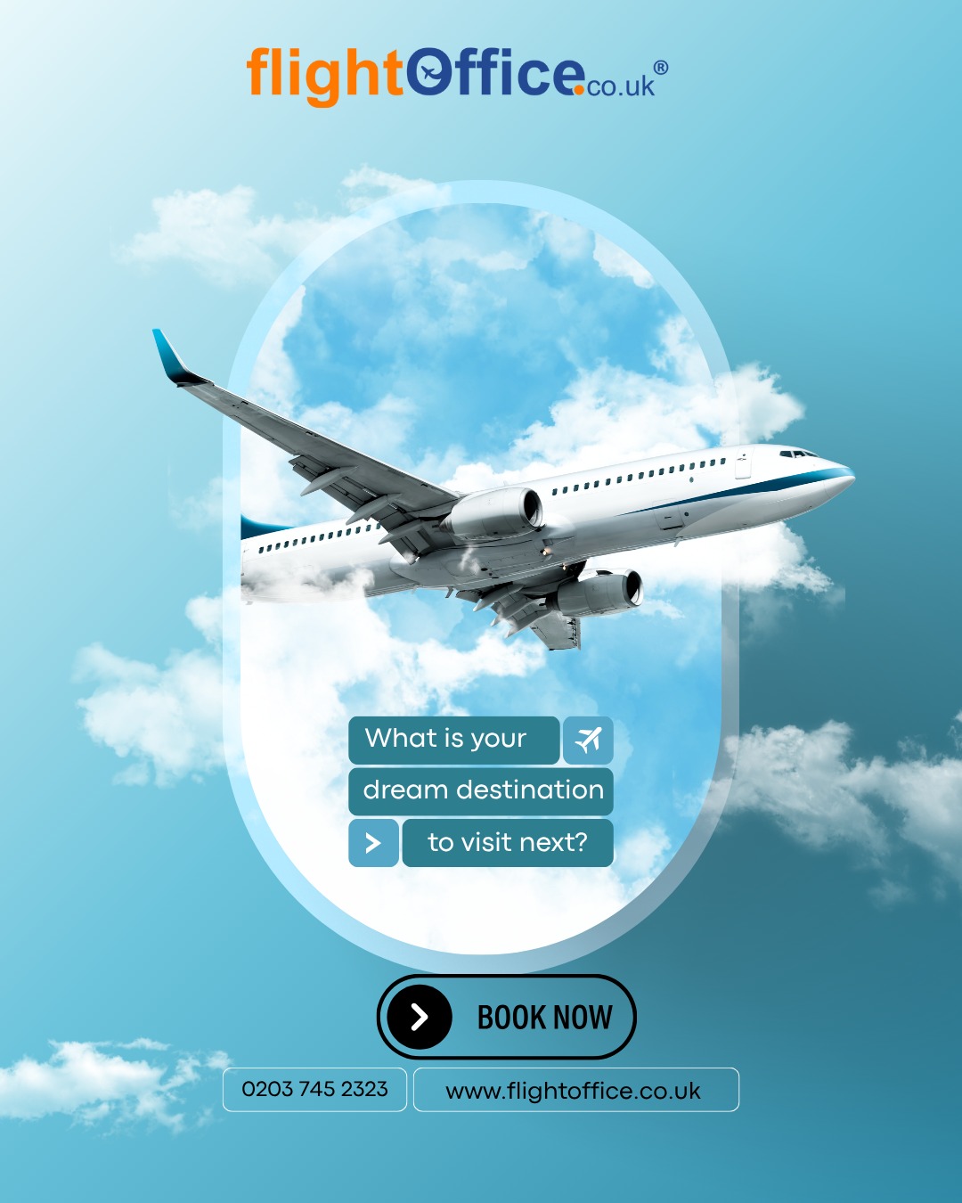 Flight - 🌍 What’s Your Dream Destination to Visit Next? ️ The world is ...