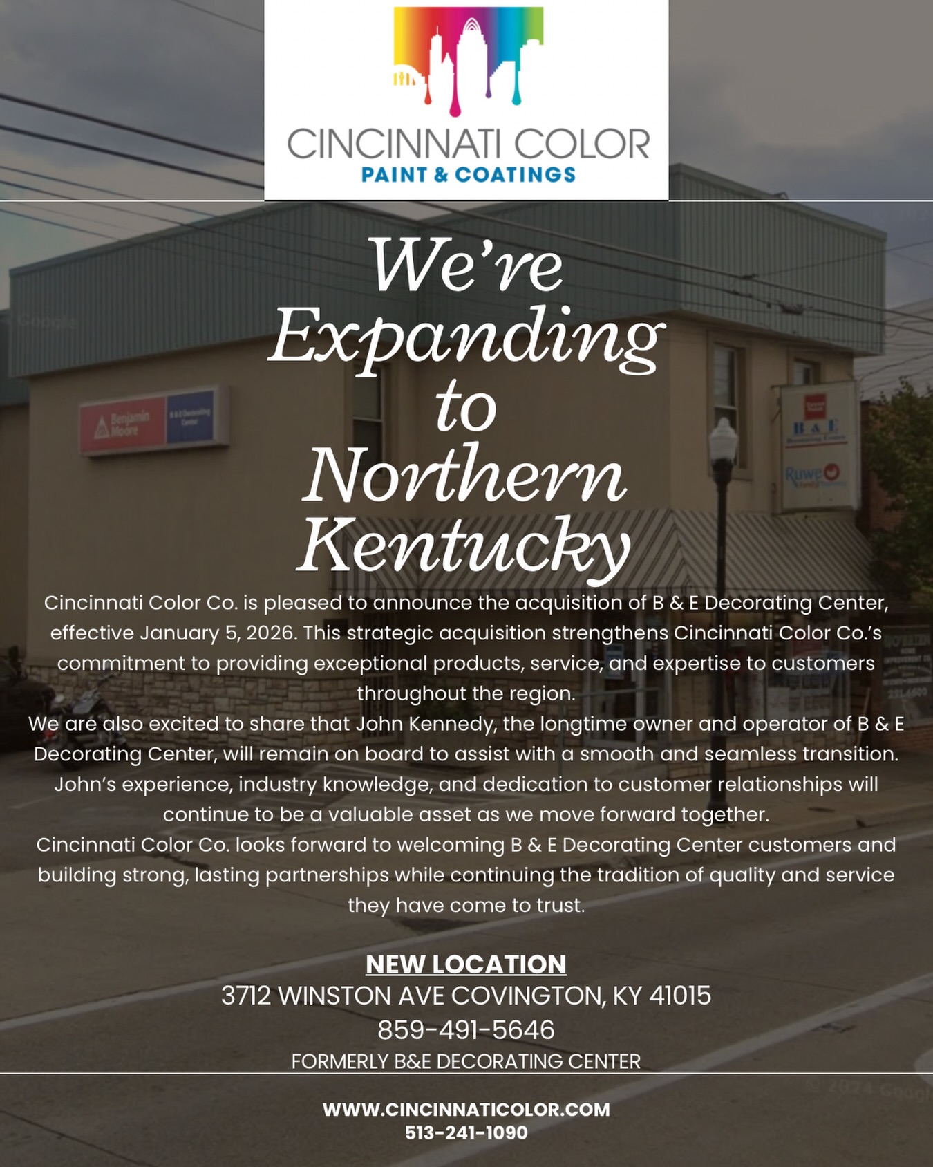 Cincinnati - Cincinnati Color Co. is pleased to announce the ...